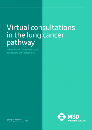 Virtual consultations in the lung cancer pathway